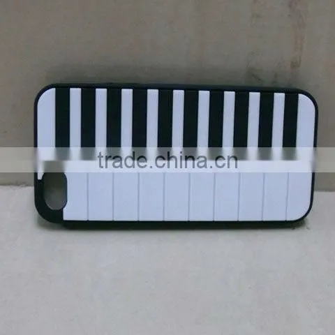 Silicone Piano Mobile Phone cover