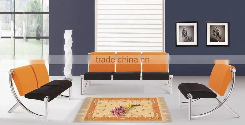 living room furniture latest home orange sofa set (EOE brand)