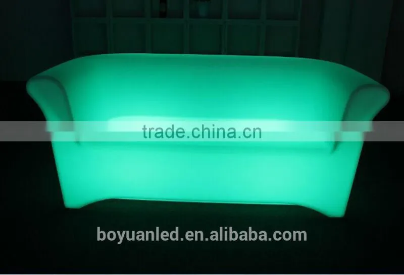 Waterproof IP65 rechargeable li battery indoor led sofa