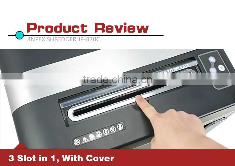 JP-870C office automation machines shredder GS 20sheets micro cut