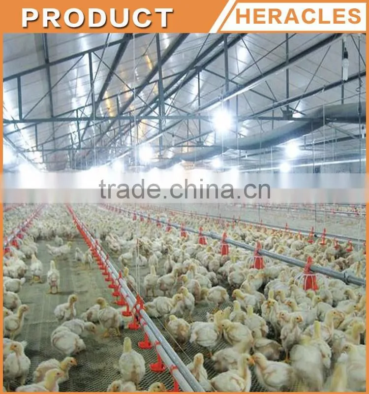 Heacles Trade assurance poultry farming equipment exhaust fan /cooling pad /equipment poultry for chicken broiler farm