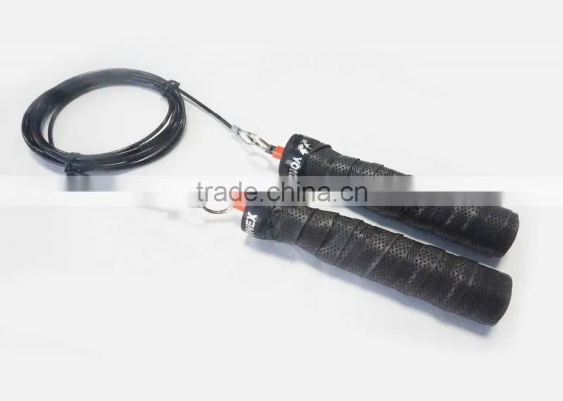 Factory wholesale private label speed skipping jump rope with pp handle