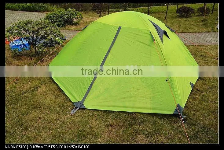 Mellow and full double layer 1-2persons camping tent