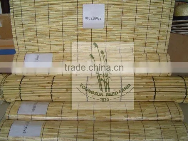 reed fence for gardening
