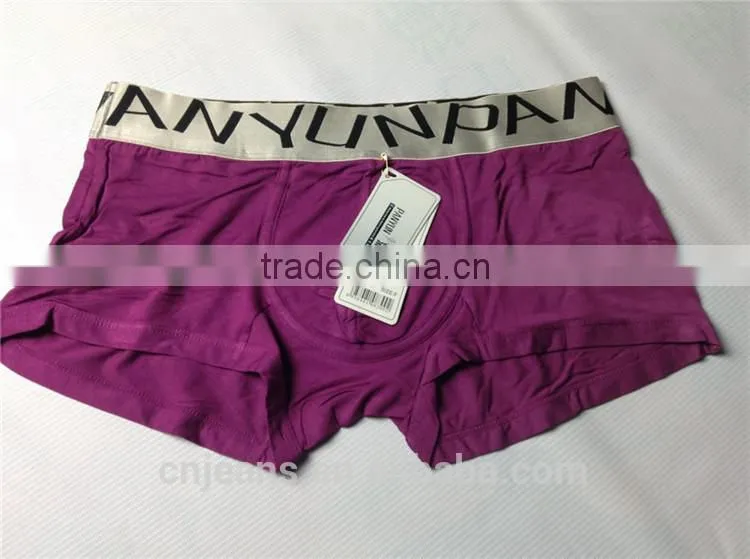 GZY 2016 top design mens cotton boxer brief in stock