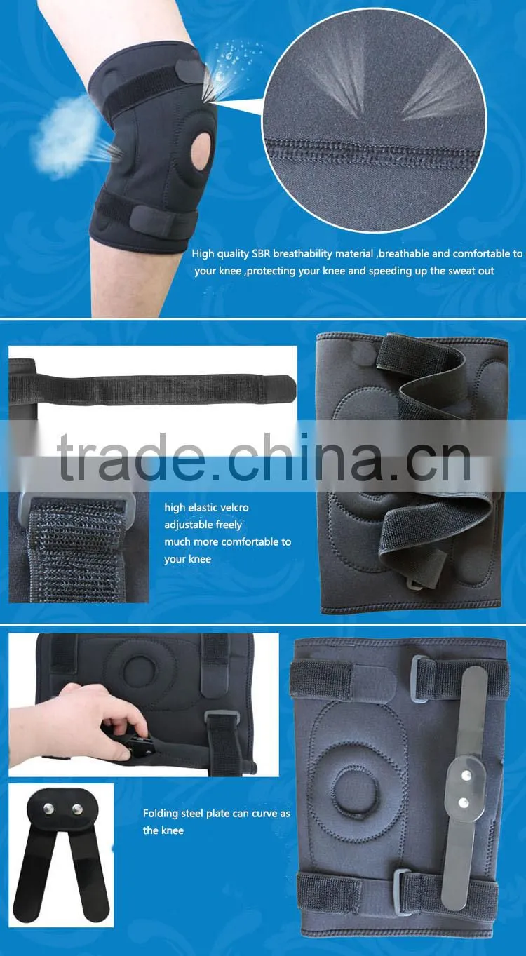 Alibaba Express Double Fold Steel Bars Knee Brace,Kneecaps