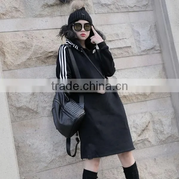 Latest Design Extended Hoodie Round Bottom Hoodie With Long Hoodie String