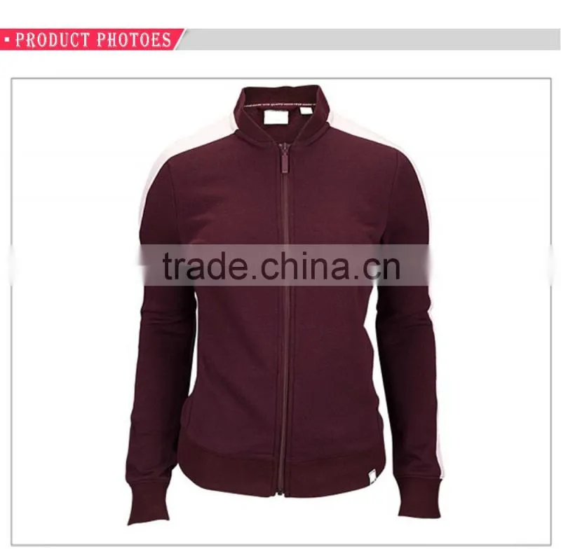 Custom new design sports/casual women red/ black loose track suit