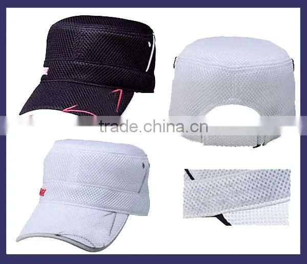 High Quality Mesh Golf Cap with 3D Embroidery
