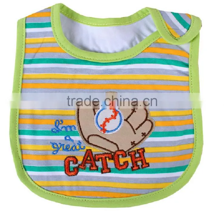 Hot sale baby bibs new designs cute cotton dental bib