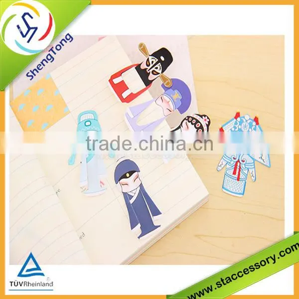 2015 New style and cute magnetic bookmark hot selling with many different material