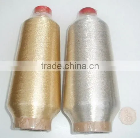M type metallic embroidery thread of high quality for diffrent colors