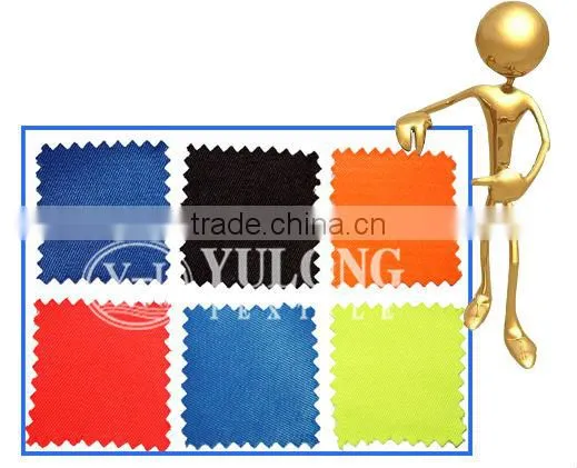 wholesale EN20471 fluorescent 60 cotton 40 polyester fabric for workwear