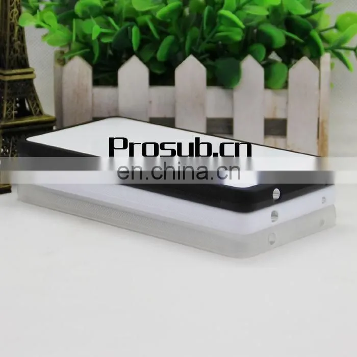 2d sublimation heat transfer PC +TPU silicon blank cell phone case for Prosub-Huawei mate 9