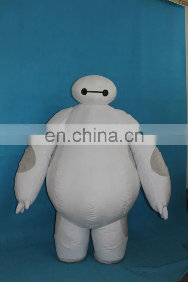 HI CE Hot sale inflatable robot baymax mascot costume