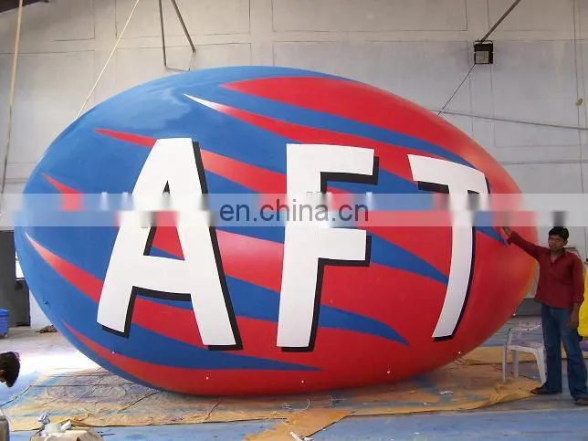 High Quality Digital Printed Inflatable Zeppelin , Inflatable Advertising Blimp for Events