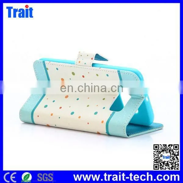 Leather Case for Samsung Galaxy S6 G9200,wholesale cell phone case