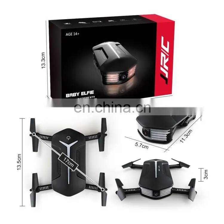 Dropshipping JJR/C H37 Mini Folding 360 Degree Flip 4-Channel WiFi Real-time FPV Radio G-Sensor Quadcopter with 720P Camera