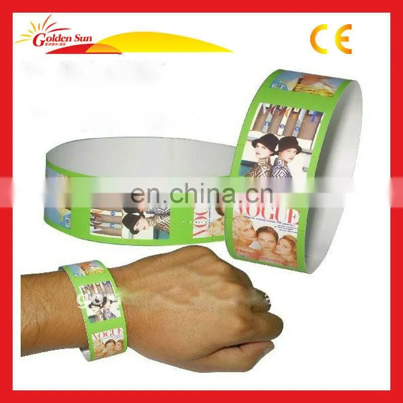 Solid Colour Tyvek Wristbands