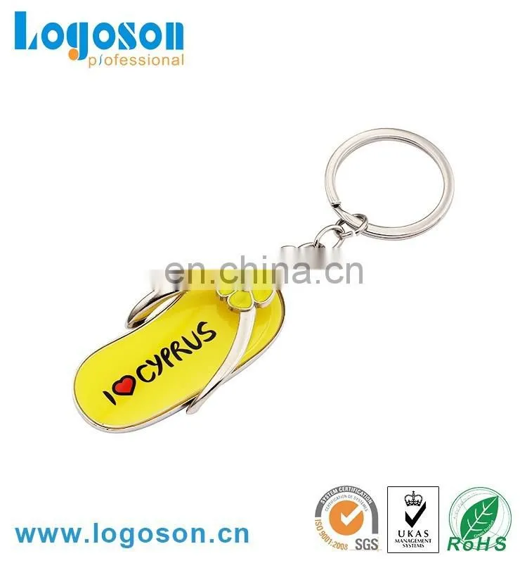2017 wholesale custom shape keychain metal for decoration