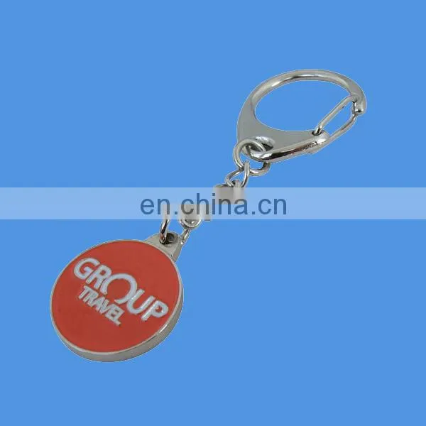 custom made trolley coin keychains with your own logo