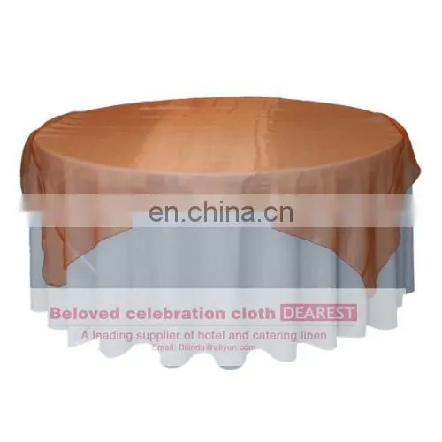 new style OEM factory wedding/hotel/banquet table overlay