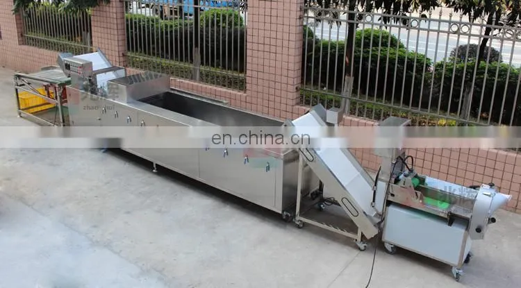 Discount price pepper vegetable washing cutting machine chili process line