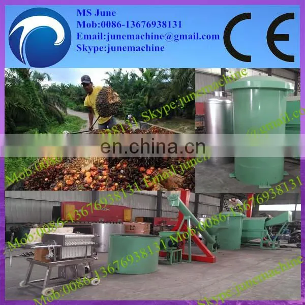 New design small capacity palm oil machine from fruits to refined cooking oil
