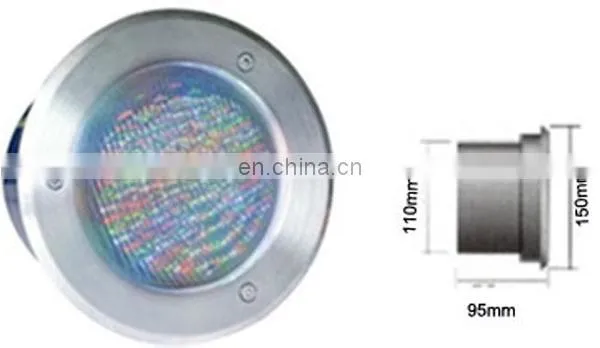 IP68 304 /316Stianless steel LED waterproof Underwater fountain Light for fountain