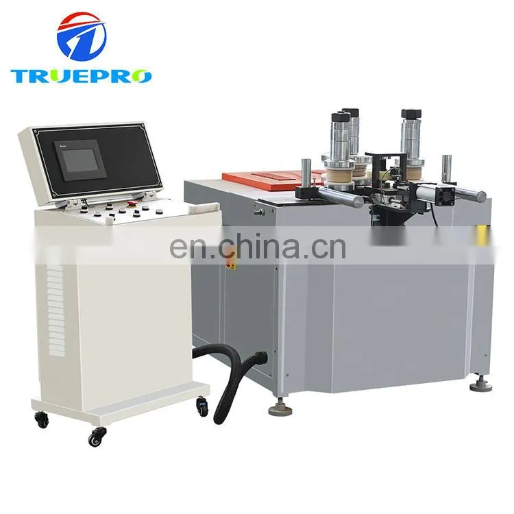 Automatic CNC aluminum window frame bender with 3 rollers