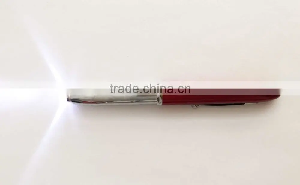 promotional LED flashlight stylus pen