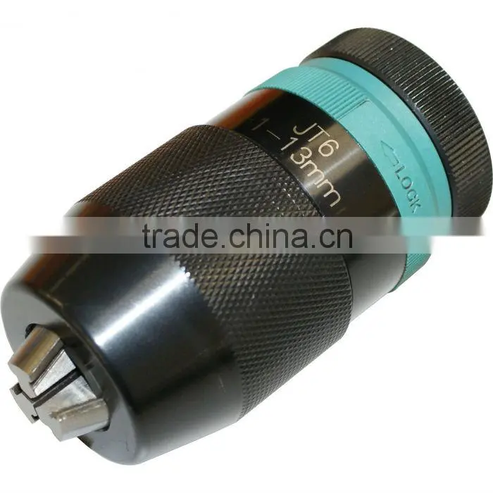 keyless drill chucks-Safety Lock