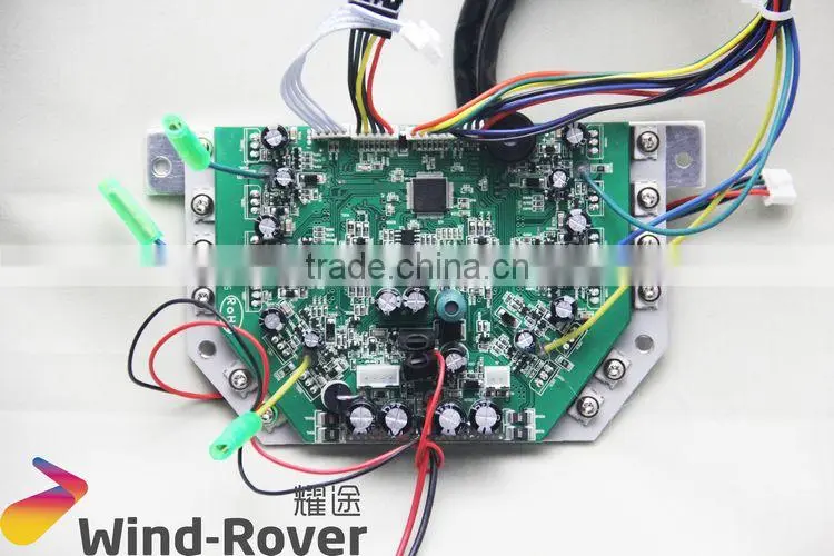 mother board 2 wheels self balancing led display wheel board
