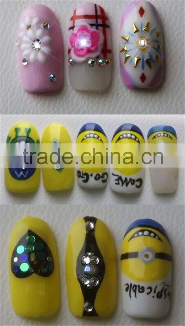 13.56MHz NFC Led Rfid Finger Nail Stricker Tag For Mobile Phone Event