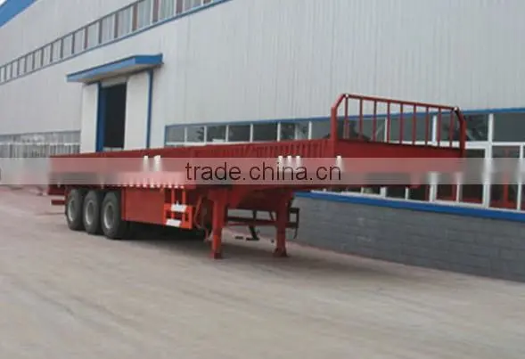 Dongfeng 3 axle side wall trailer, semi trailer from China for sale