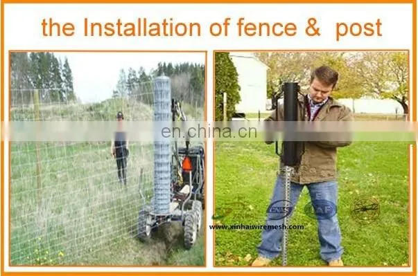 Safety Fence PVC Coated Steel for Cattle Fence Metal Heat Treated Pressure Treated Wood Type 1.8-2.5mm Everyday Xinhai