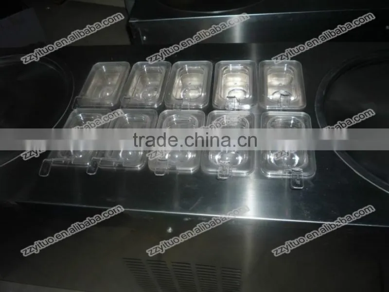 China Supply Newest Design Instant Ice Cream Roll Machine