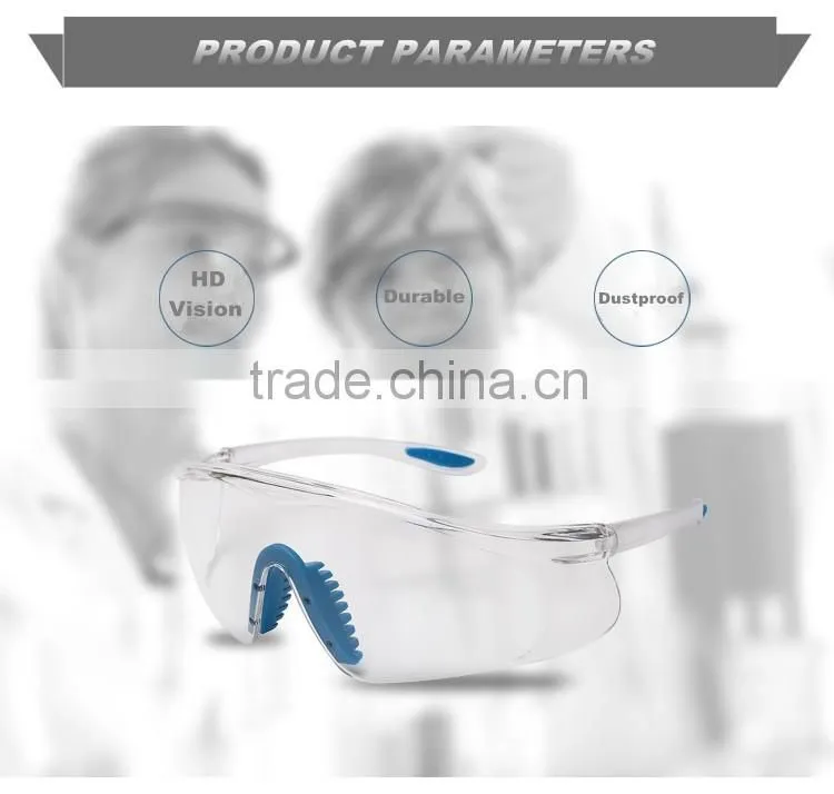 Custom new fashion onion goggles promotional industrial safety glass for eye protective