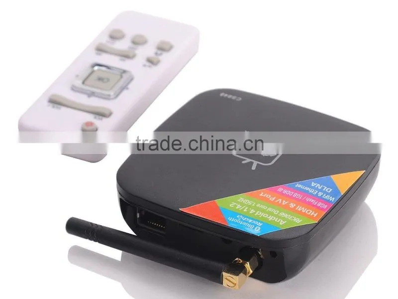 Dual-Core RK3066 Bluetooth 1G/8G Smart TV Box with 2.4G RC CS848