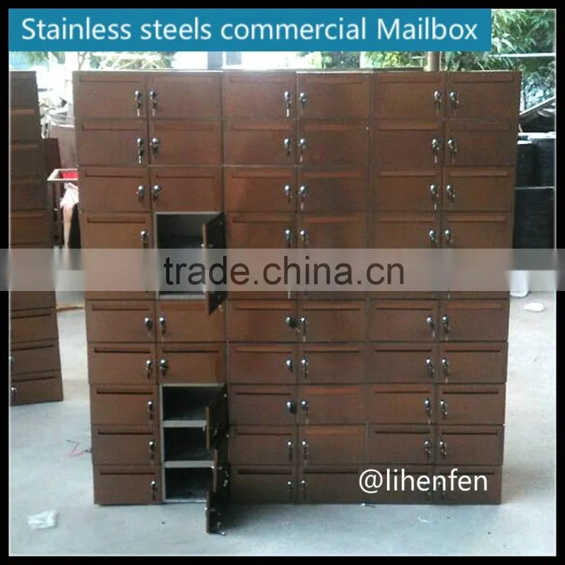 Stainless steels Combination lock mailbox