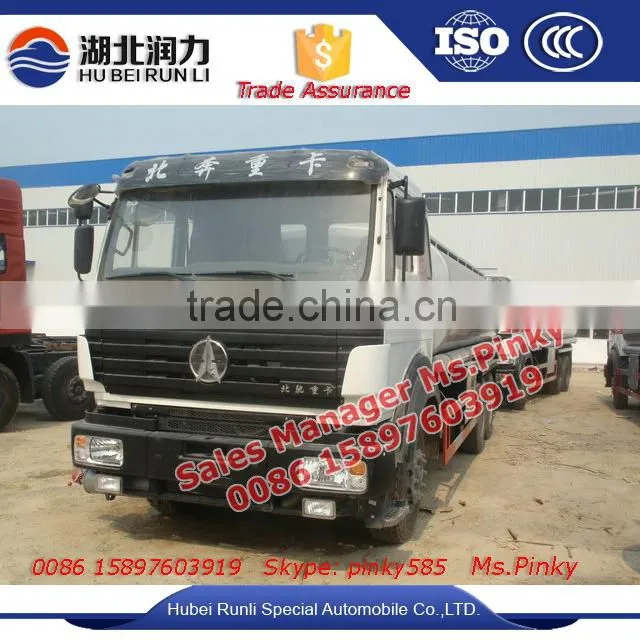 18000Liters 20000Liters diesel fuel delivery truck Baotou Beiben Fuel Tank Truck by Manufacture Sales