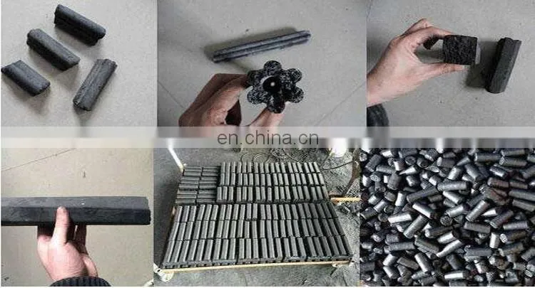 China Charcoal coal Power dust Roller Press Coal Screw Briquette Extruder Machine