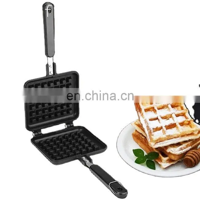 Aluminum Square Waffle Maker Pan