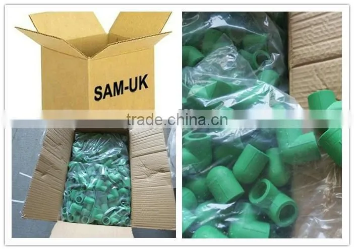 America Standard Grey PVC Ball Valve Plastic Valve