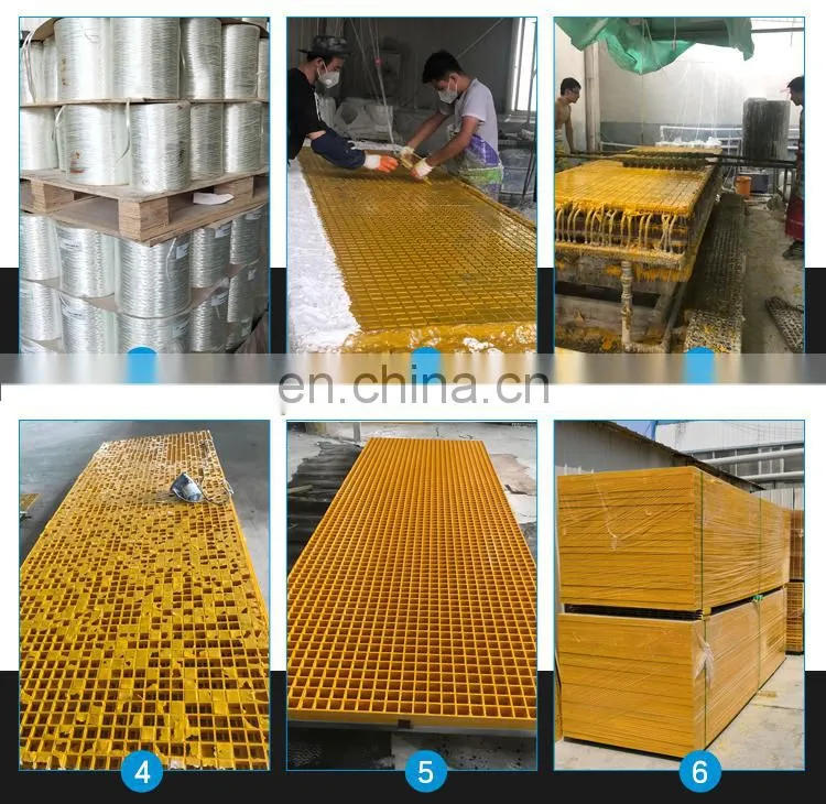 fiber grating molded frp plastic grp grid pigeon loft floor