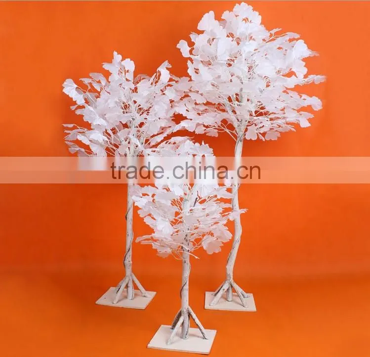 wholesale Artificial Colorful Ginko Tree/Artificial plant costume to tree