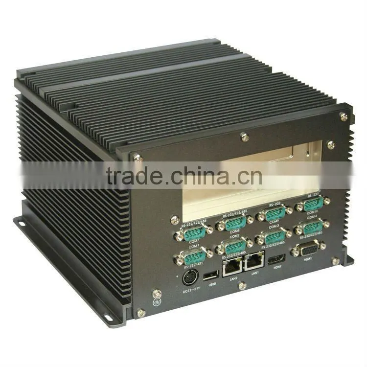 Fanless Box PC with Atom D525 1.8G ICH9M Chipset