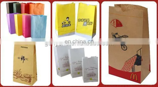 Roll Feeding Block Bottom Paper Bag forming machine