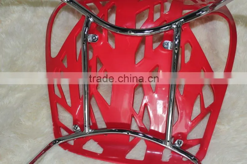Best selling tree design plastic steel legs restaurant chairs china