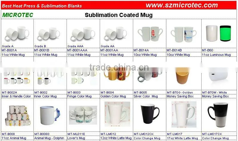 sublimation coffee mug sublimation coating mug